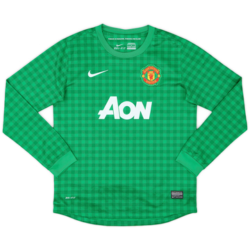 2012-13 Manchester United GK Away Shirt - 10/10 - (L.Boys)