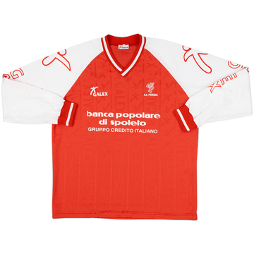1995-96 Perugia Galex Training L/S Shirt - 8/10 - (XL)
