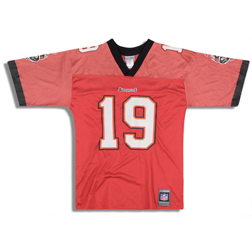 2001 Tampa Bay Buccaneers K. Johnson #19 Reebok Jersey (Home) M