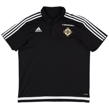 2016-17 Northern Ireland adidas Polo Shirt - 9/10 - (XL)