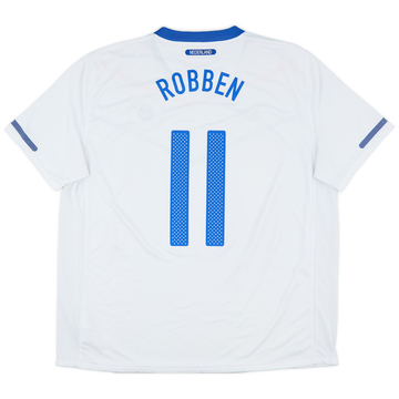 2010-11 Netherlands Away Shirt Robben #11 - 9/10 - (XXL)