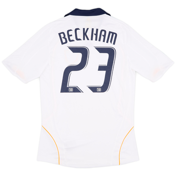 2008-09 LA Galaxy Home Shirt Beckham #23 - 5/10 - (S)