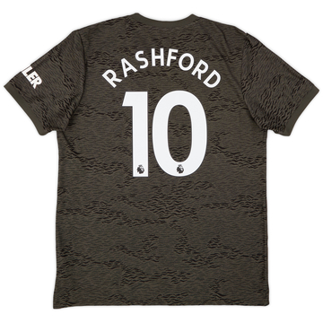 2020-21 Manchester United Away Shirt Rashford #10 - 9/10 - (L)