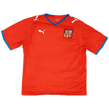 2008-09 Czech Republic Home Shirt - 9/10 - (L)