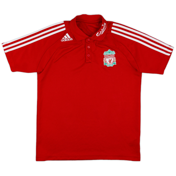 2008-09 Liverpool adidas Polo Shirt - 8/10 - (M)