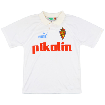 1994-95 Real Zaragoza Basic Home Shirt - 9/10 - (S)