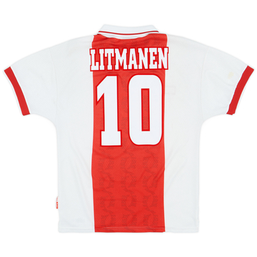 1998-99 Ajax Home Shirt Litmanen #10 - 6/10 - (S)