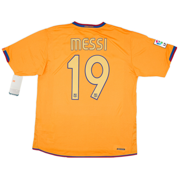 2006-08 Barcelona Away Shirt Messi #19 (L)