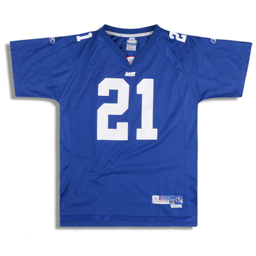 2005-06 New York Giants Barber #21 Reebok Premier Jersey (Home) Y