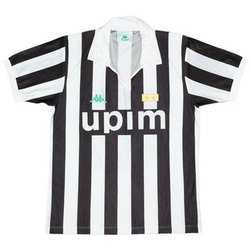 1991-92 Juventus Basic Home Shirt - 9/10 - (M)
