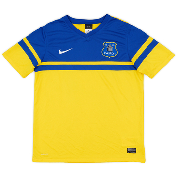 2013-14 Everton Away Shirt - 8/10 - (XL.Boys)