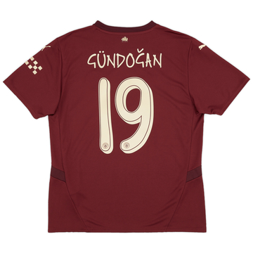 2024-25 Manchester City Third Shirt Gundogan #19