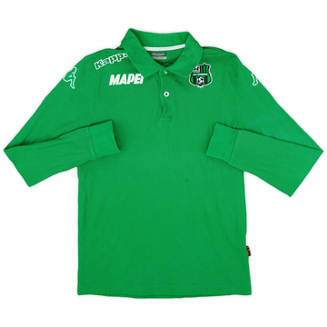 2016-17 Sassuolo Kappa Polo L/S Shirt - 8/10 - (L)