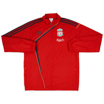 2009-10 Liverpool adidas Track Jacket - 8/10 - (M)