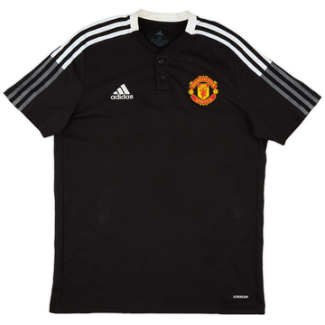 2021-22 Manchester United adidas Polo Shirt - 8/10 - (M)