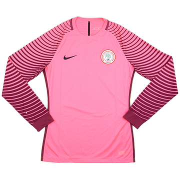 2016-18 Nigeria Authentic GK Shirt - 7/10 - (M)
