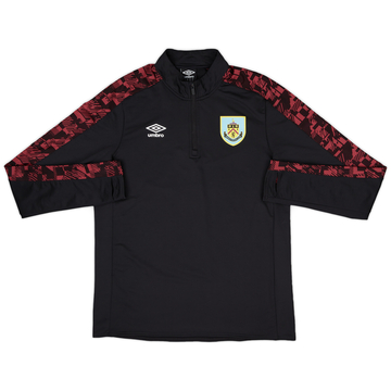 2020-21 Burnley Umbro 1/4 Zip Drill Top - 9/10 - (L)