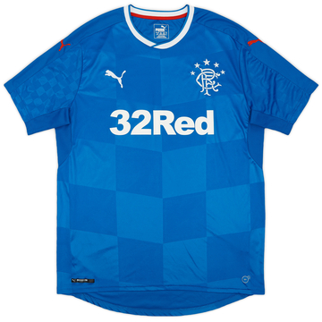 2016-18 Rangers Home Shirt - 8/10 - (L)