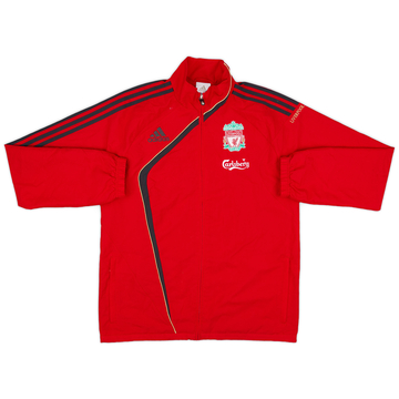 2009-10 Liverpool adidas Track Jacket - 8/10 - (M)