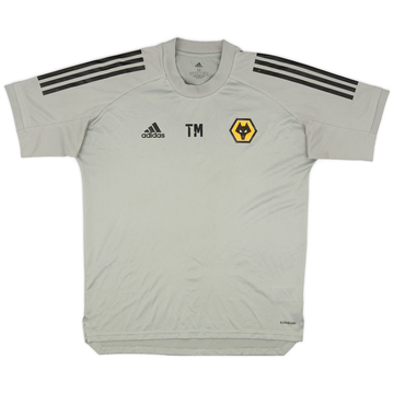2019-20 Wolves Staff Issue adidas Training Shirt TM - 8/10 - (M)