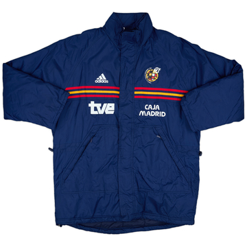 1998-00 Spain adidas Player Issue Padded Bench Coat - 8/10 - (L)