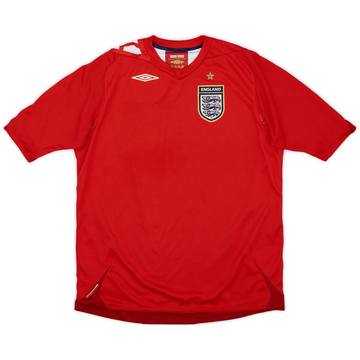 2006-08 England Away Shirt - 8/10 - (XL.Boys)