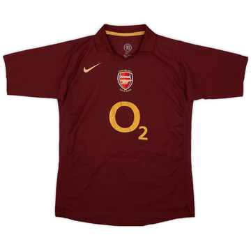 2005-06 Arsenal Home Shirt - 8/10 - (XL.Boys)