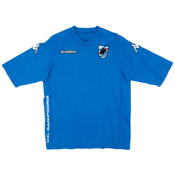 2008-09 Sampdoria Kappa Tee - 6/10 - (XXL)