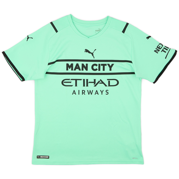 2021-22 Manchester City GK Shirt - 9/10 - (M)