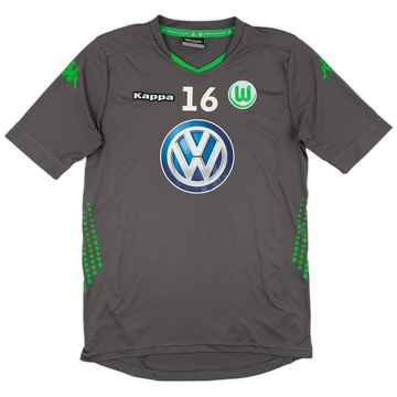 2014-15 Wolfsburg Player Issue Kappa Training Shirt #16 - 9/10 - (S)