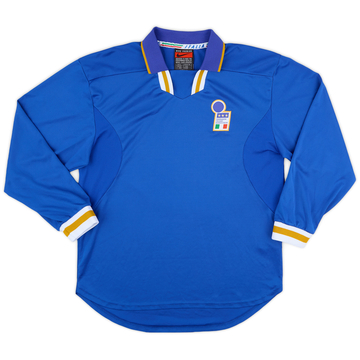 1996-97 Italy Player Issue Home L/S Shirt - 9/10 - (XL)