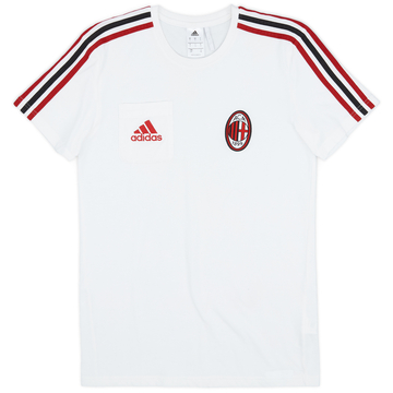2017-18 AC Milan adidas Cotton Tee - 6/10 - (S)