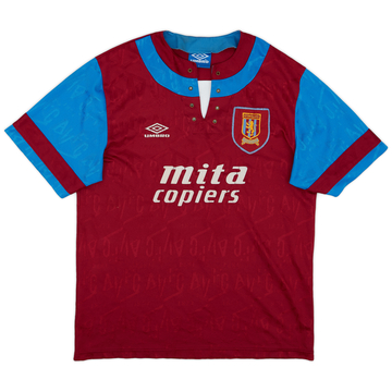 1992-93 Aston Villa Home Shirt - 6/10 - (L)