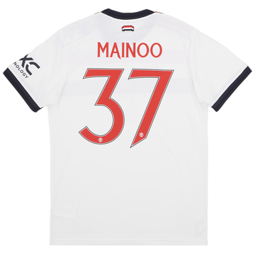 2024-25 Manchester United Authentic Third Shirt Mainoo #37