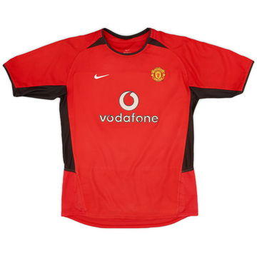 2002-04 Manchester United Home Shirt - 7/10 - (XL.Boys)