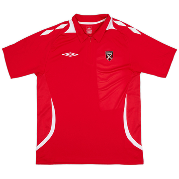2010-11 Neuchatel Xamax Umbro 1/4 Zip Polo Shirt - 7/10 - (M)