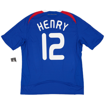 2007-08 France Home Shirt Henry #12 (L)
