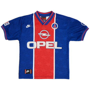 1995-96 Paris Saint-Germain Home Shirt - 6/10 - (XS)