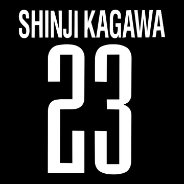 2020-21 PAOK Home/Third Shinji Kagawa #23 Name Set