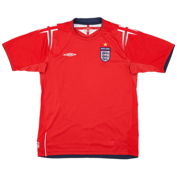 2004-06 England Away Shirt - 8/10 - (XL.Boys)