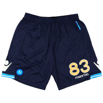 2011-12 Napoli Player Issue GK Shorts #83 (Rosati) - 8/10 - (XXL)