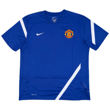 2011-12 Manchester United Nike Training Shirt - 8/10 - (XL)