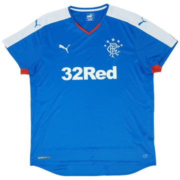 2015-16 Rangers Home Shirt - 8/10 - (XXL)