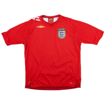 2006-08 England Away Shirt - 5/10 - (L)