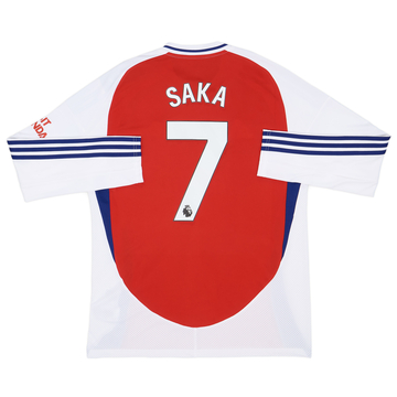 2024-25 Arsenal Home L/S Shirt Saka #7