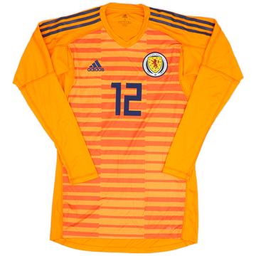 2017-18 Scotland GK Away Shirt #12 - 8/10 - (S)