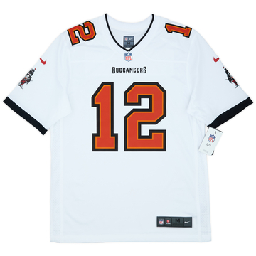 2020-22 Tampa Bay Buccaneers Brady #12 Nike Game Away Jersey (M)