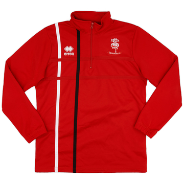 2015-17 Lincoln City Errea 1/4 Zip Training Top - 8/10 - (M)