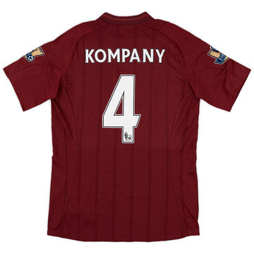 2012-13 Manchester City Away Shirt Kompany #4 (M)