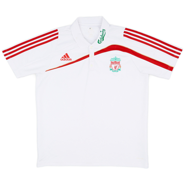 2009-10 Liverpool adidas Polo Shirt - 6/10 - (L)